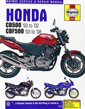 portada Honda CB500 Service and Repair Manual