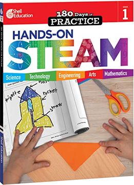 portada 180 Days: Hands-On Steam: Grade 1 (180 Days of Practice) (in English)