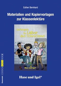 portada Gefangen im Labor des Schreckens. Begleitmaterial (in German)