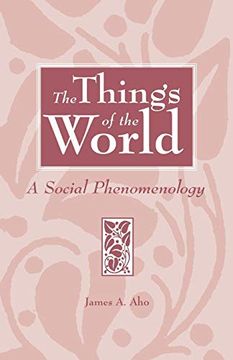 portada The Things of the World: A Social Phenomenology (History, Culture, and Life) 