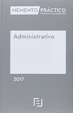 portada Memento práctico Administrativo 2017 (PRE-VENTA. PREVISTA PUBLICACIÓN 30 SEPTIEM
