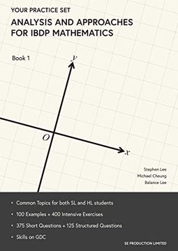 portada Analysis and Approaches for Ibdp Mathematics Book 1: Your Practice set (en Inglés)