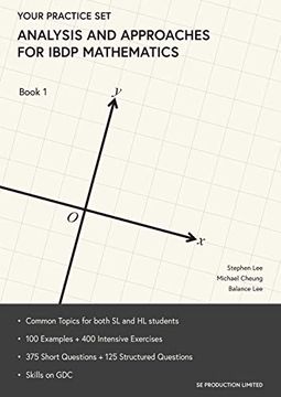 portada Analysis and Approaches for Ibdp Mathematics Book 1: Your Practice set 