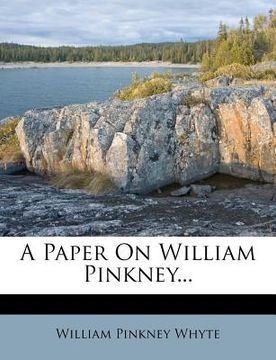 portada a paper on william pinkney... (en Inglés)