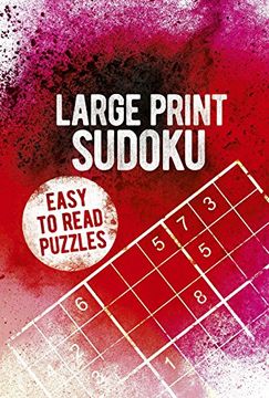 portada The Great Book of Large Print Sudoku (The Great Books of) (en Inglés)