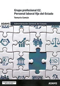 portada Grupo Profesional e2 - (Temario Común) Personal Laboral Fijo del Estado