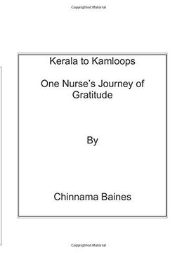 portada Kerala to Kamloops: One Nurse's Journey of Gratitude (en Inglés)