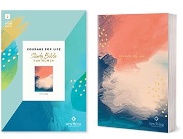 portada Nlt Courage for Life Study Bible for Women (Softcover, Filament Enabled) (en Inglés)