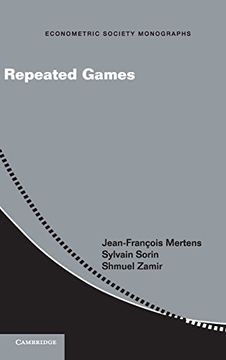 portada Repeated Games (Econometric Society Monographs) (in English)