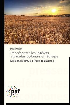 portada Representer Les Interets Agricoles Polonais En Europe