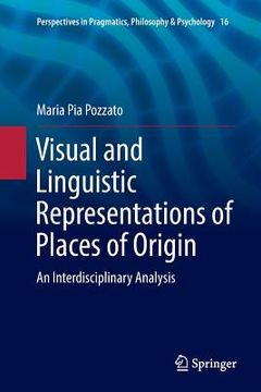 portada Visual and Linguistic Representations of Places of Origin: An Interdisciplinary Analysis (en Inglés)