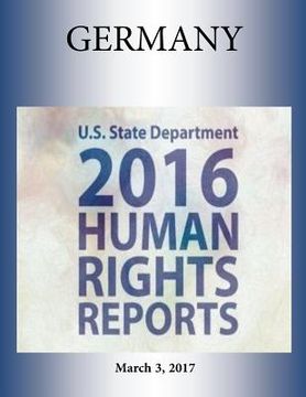 portada GERMANY 2016 HUMAN RIGHTS Report (en Inglés)