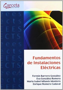 portada FUNDAMENTOS DE INSTALACIONES ELECTRICAS. (in Spanish)
