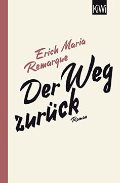 portada Der weg Zurück: Roman (en Alemán)