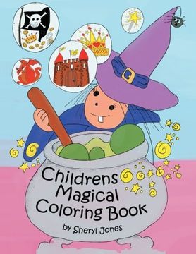 portada Childrens Magical Colouring Book