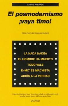 portada El Posmodernismo¡ Vaya Timo! (in Spanish)