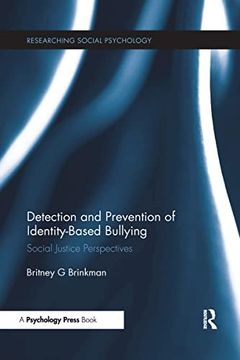 portada Detection and Prevention of Identity-Based Bullying: Social Justice Perspectives (in English)