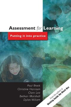 portada Assessment for Learning: Putting it Into Practice (en Inglés)