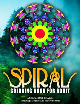 portada SPIRAL COLORING BOOKS FOR ADULTS - Vol.12: women coloring books for adults (in English)