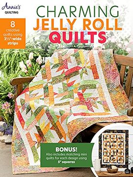 portada Charming Jelly Roll Quilts: 8 Creative Quilts Using 2 1 (en Inglés)
