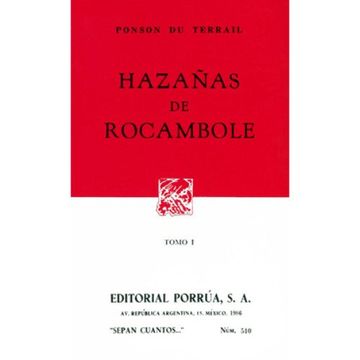 portada # 510. Hazañas de Rocambole / Tomo i (in Spanish)