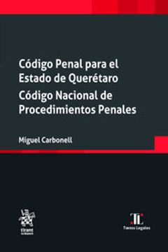 portada Codigo penal para el estado de Querétaro Código nacional de procedimientos penales