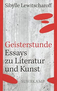 portada Geisterstunde: Essays zu Literatur und Kunst (Suhrkamp Taschenbuch) (en Alemán)