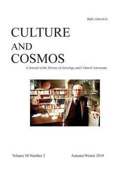 portada Culture and Cosmos: Vol 18 number 2 (en Inglés)