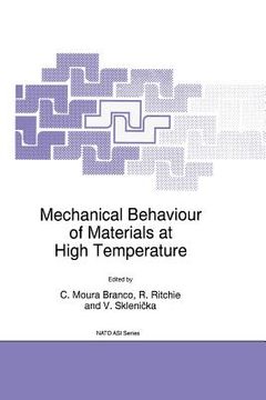 portada mechanical behaviour of materials at high temperature (en Inglés)