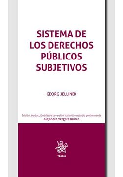 portada Sistemas de los Derechos Públicos Subjetivos (in Spanish)