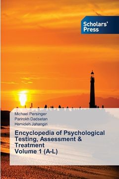 portada Encyclopedia of Psychological Testing, Assessment & Treatment Volume 1 (A-L) (en Inglés)
