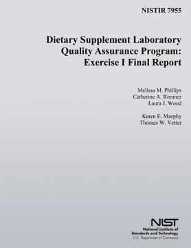 portada Dietary Supplement Laboratory Quality Assurance Program: Exercise 1 Final Report (en Inglés)