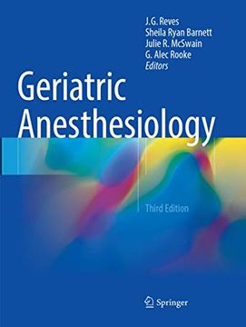 portada Geriatric Anesthesiology (en Inglés)