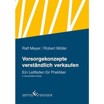 portada Vorsorgekonzepte Verst? Ndlich Verkaufen (in German)