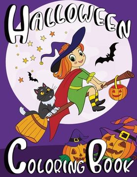 portada Halloween Coloring Book For Kids (en Inglés)