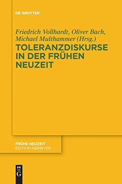 portada Toleranzdiskurse in der Frühen Neuzeit (en Alemán)