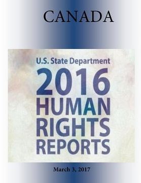 portada CANADA 2016 HUMAN RIGHTS Report (en Inglés)