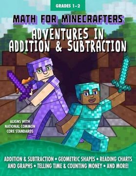 portada Math for Minecrafters: Adventures in Addition & Subtraction
