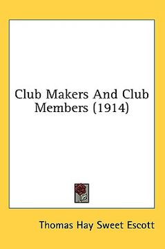 portada club makers and club members (1914) (in English)