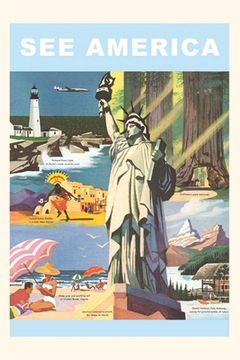 portada Vintage Journal See America Travel Poster (en Inglés)