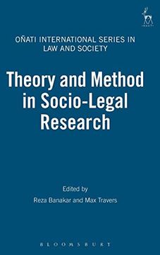 portada Theory and Method in Socio-Legal Research: 14 (Oñati International Series in law and Society) (en Inglés)