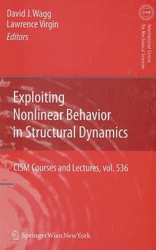 portada exploiting nonlinear behavior in structural dynamics