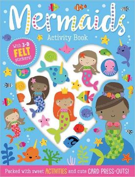 portada Mermaids Activity Book (in English)