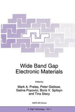 portada Wide Band Gap Electronic Materials (en Inglés)