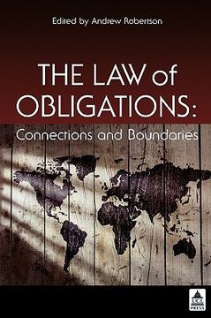 portada the law of obligations: connections and boundaries (en Inglés)