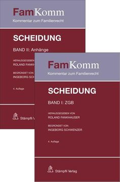 portada Scheidung: Band i: Zgb und Band ii: Anhänge (Famkomm) (en Alemán)