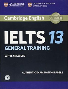 portada Cambridge Ielts 13 General Training Student s Book With Answers With Audio (in Spanish)