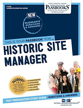 portada Historic Site Manager (Career Examination) 