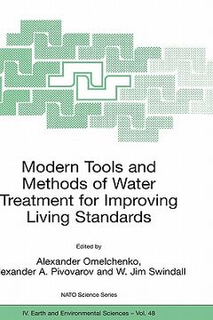 portada modern tools and methods of water treatment for improving living standards: proceedings of the nato advanced research workshop on modern tools and met