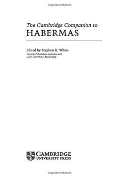 portada The Cambridge Companion to Habermas (Cambridge Companions to Philosophy) (en Inglés)